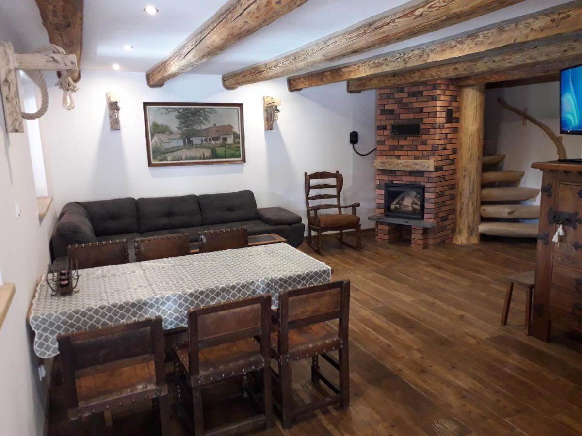 Jaskowa Chata Bieszczady Apartament Z Basenem Baligród المظهر الخارجي الصورة