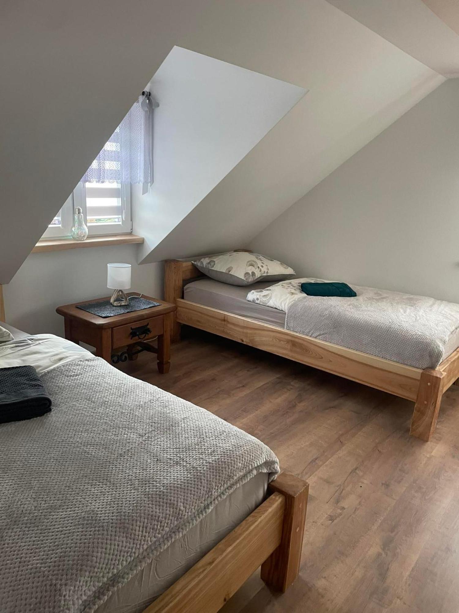 Jaskowa Chata Bieszczady Apartament Z Basenem Baligród المظهر الخارجي الصورة