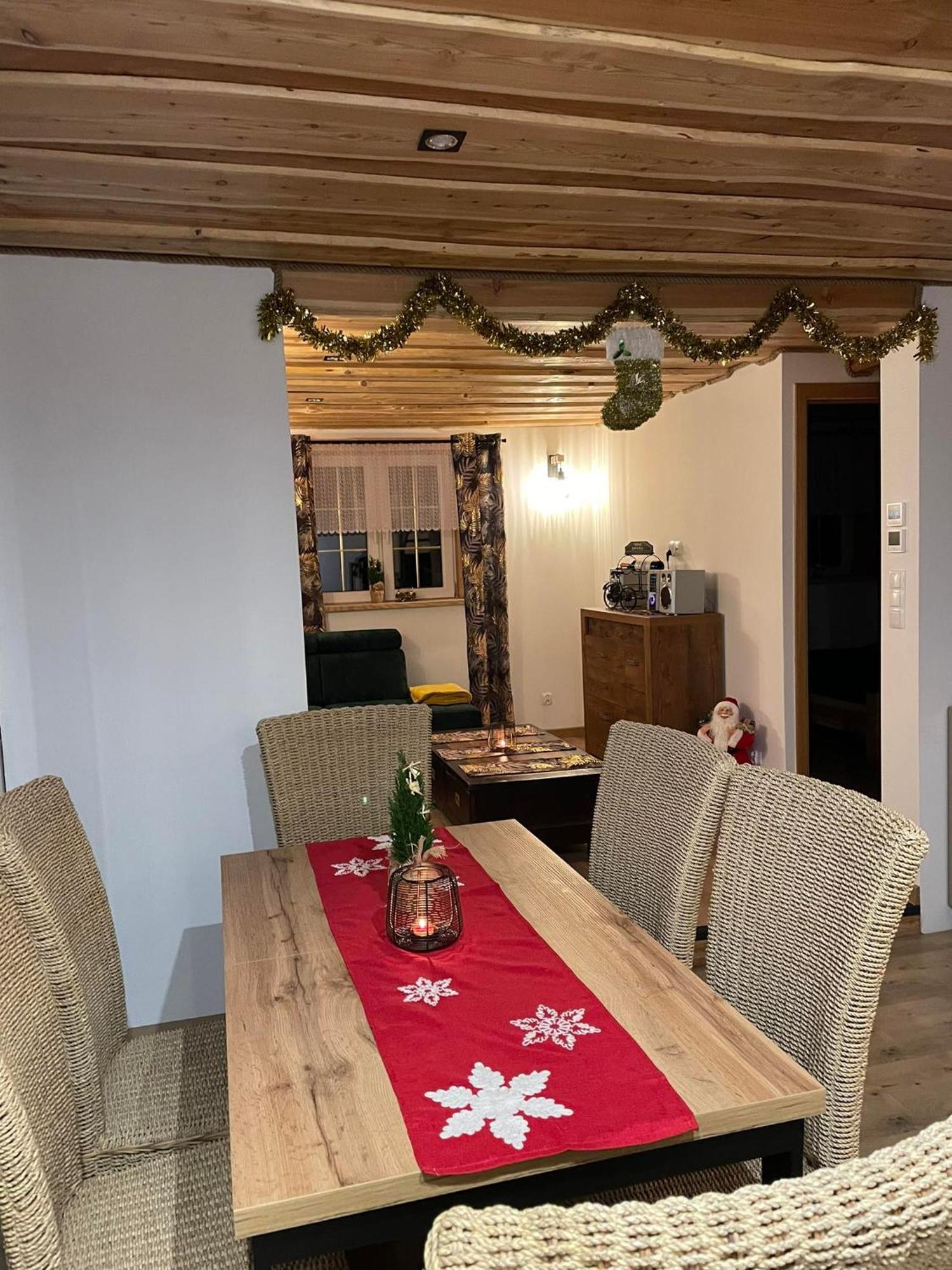 Jaskowa Chata Bieszczady Apartament Z Basenem Baligród المظهر الخارجي الصورة